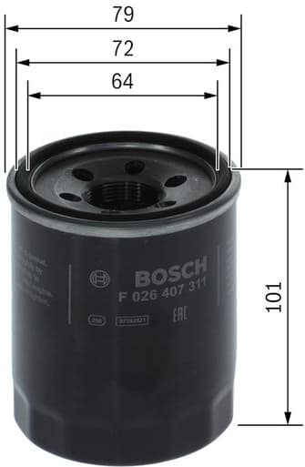 Oil Filter F026407311 - image 9