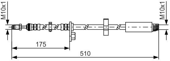 Brake Hose 1 987 481 453 - image 6