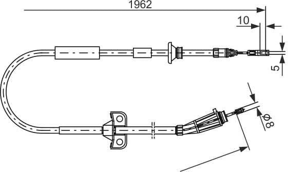 Cable Pull, parking brake 1 987 477 941 - image 6