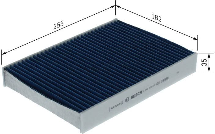 Filter, cabin air FILTER+pro 0 986 628 657 - image 5