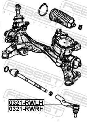 Tie Rod End 0321-RWRH - image 2