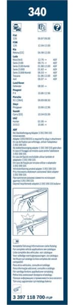 Wiper Blade Twin 3397118700 - image 2