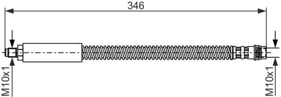Brake Hose 1 987 476 859 - image 2