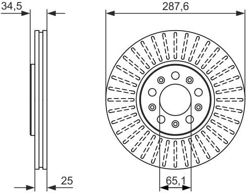 Brake Disc 0986479914 - image 4