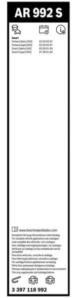 Wiper Blade Aerotwin Retrofit 3397118992 - image 4