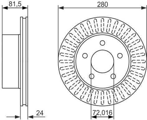 Brake Disc 0986479386 - image 10