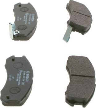 Brake Pad Set, disc brake 0986493790 - image 9