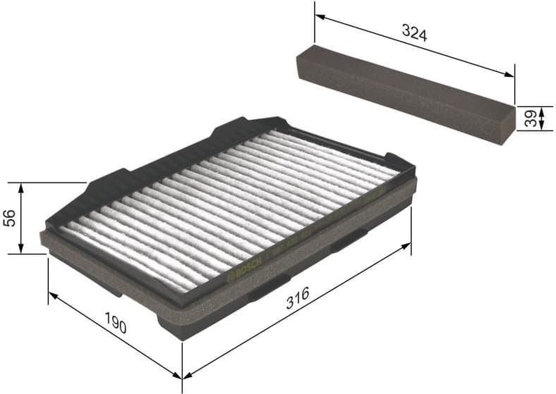 Filter, cabin air 1987432401 - image 10