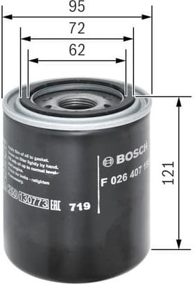 Oil Filter F026407198 - image 10