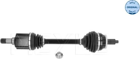 Drive Shaft MEYLE-ORIGINAL: True to OE. 100 498 0807