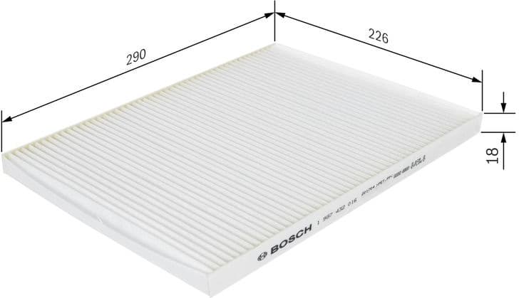 Filter, cabin air 1987432016 - image 10