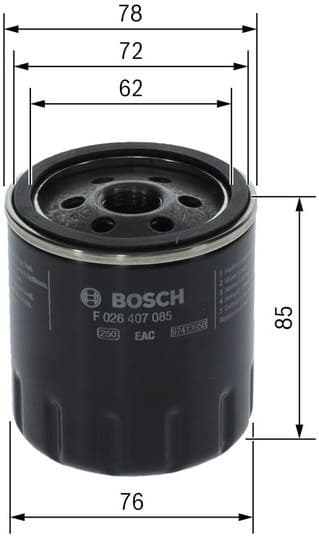 Oil Filter F026407085 - image 10