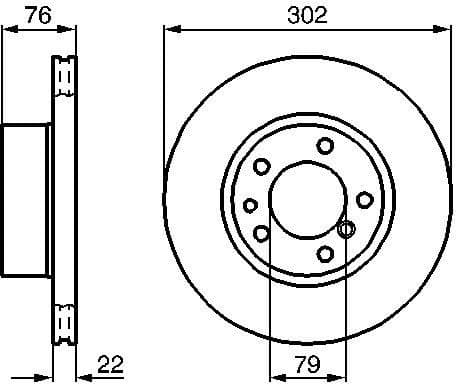 Brake Disc 0986478318 - image 7