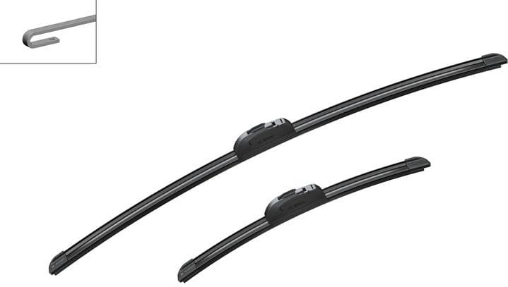 Wiper blade set BOSCH 2psc 3397014210 - image 5