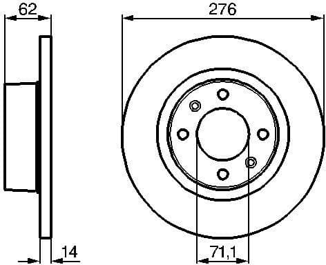Brake Disc 0986478981 - image 10