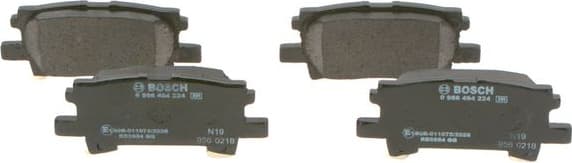Brake Pad Set, disc brake 0986494224 - image 4