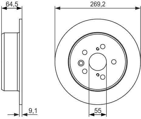 Brake Disc 0986479336 - image 2