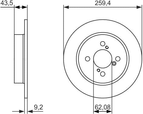 Brake Disc 0986479792 - image 3