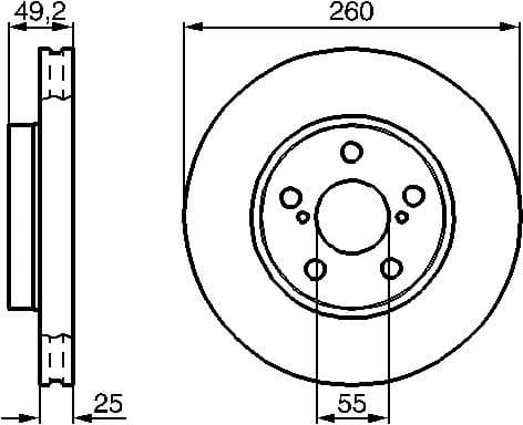 Brake Disc 0986478451 - image 6