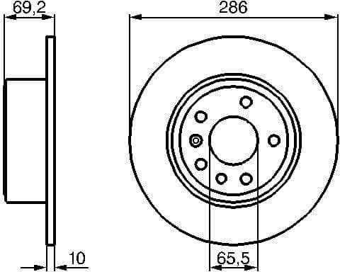 Brake Disc 0986478436 - image 6