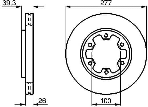Brake Disc 0986478532 - image 10