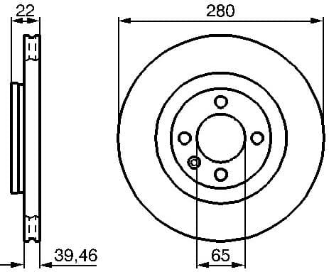 Brake Disc 0986478508 - image 4
