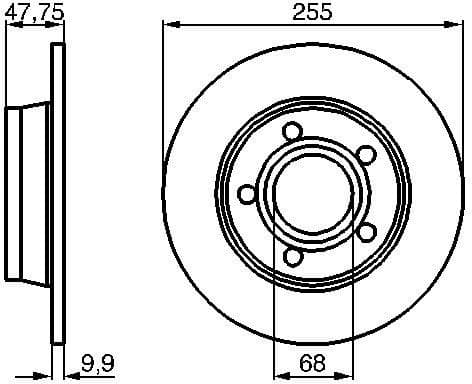 Brake Disc 0986478480 - image 9