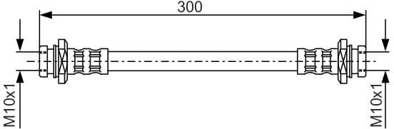 Brake Hose 1 987 476 908 - image 2