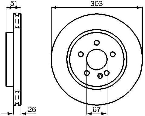 Brake Disc 0986478468 - image 6