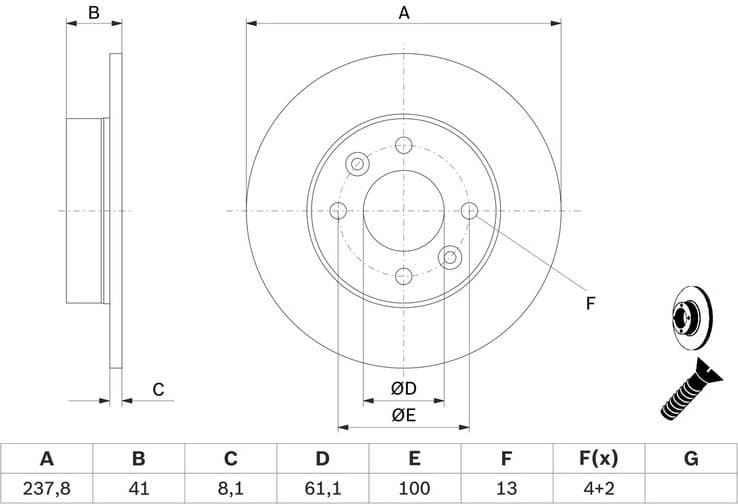 Brake Disc 0986478273 - image 10