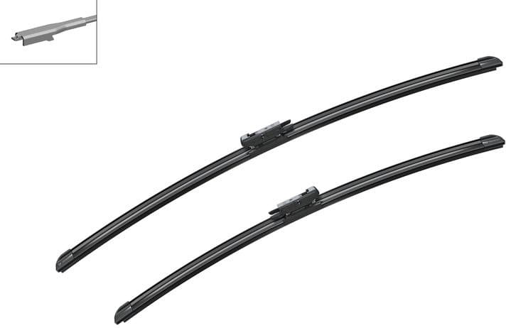 Wiper blade set BOSCH 2psc 3397118967 - image 4