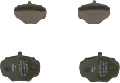 Brake Pad Set, disc brake 0986494563 - image 11