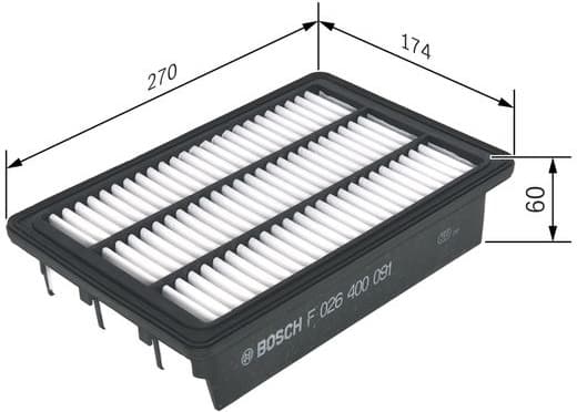 Air Filter F026400091 - image 11