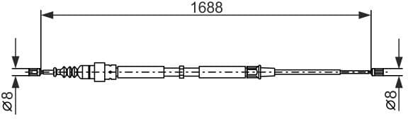 Cable Pull, parking brake 1987477696 - image 11