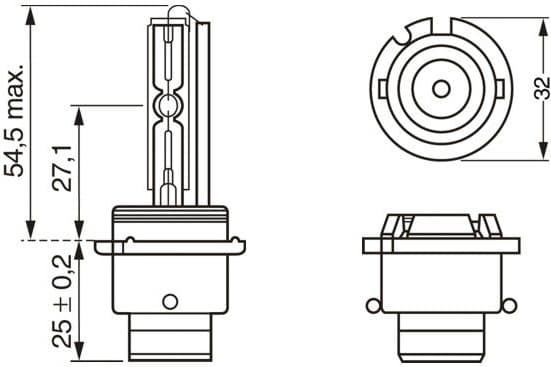 Bulb, headlight Xenon HID WS 1987302903 - image 11