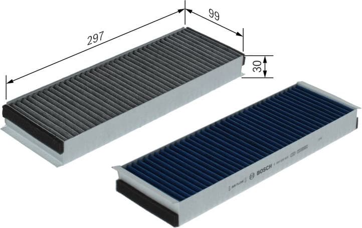 Filter, cabin air FILTER+pro 0 986 628 605 - image 5
