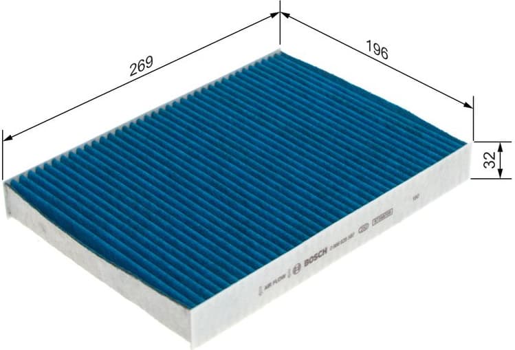 Filter, cabin air FILTER+pro 0986628587 - image 10