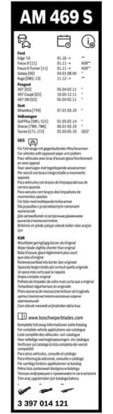 Wiper Blade Aerotwin Multi-Clip 3 397 014 121 - image 8