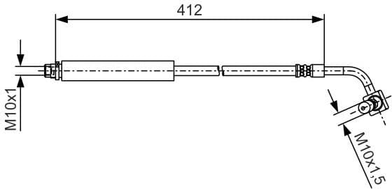 Brake Hose 1 987 481 B24 - image 10