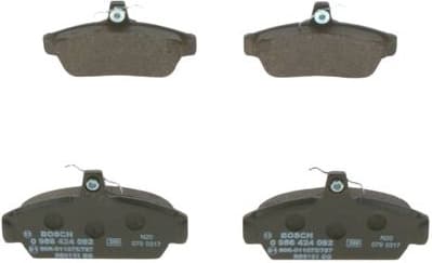 Brake Pad Set, disc brake 0986424092 - image 4