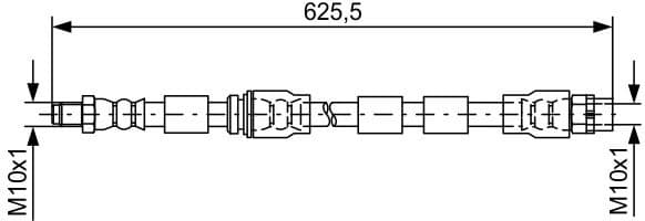 Brake Hose 1987481589 - image 2