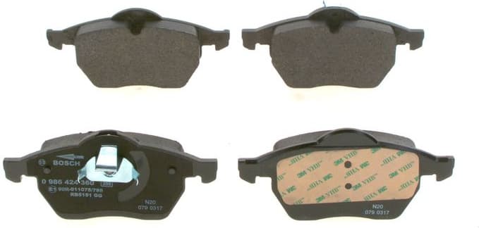 Brake Pad Set, disc brake 0986424360 - image 8