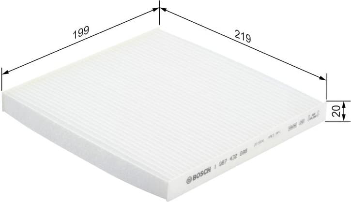 Filter, cabin air 1987432088 - image 10