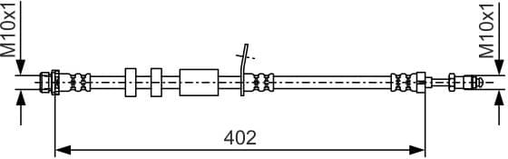 Brake Hose 1 987 481 977 - image 10