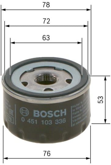 Oil Filter 0451103336 - image 6