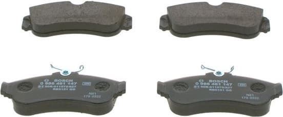 Brake Pad Set, disc brake 0986461147 - image 2