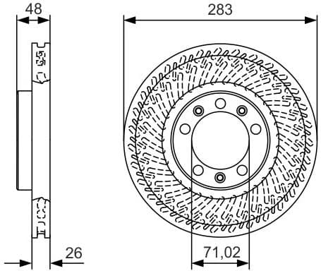 Brake Disc 0986479C33 - image 10