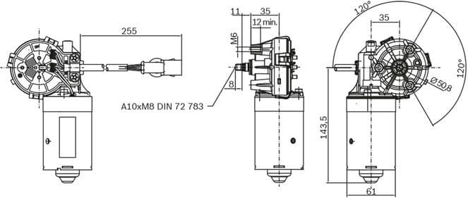 Wiper Motor BOSCH F006B20050 - image 12