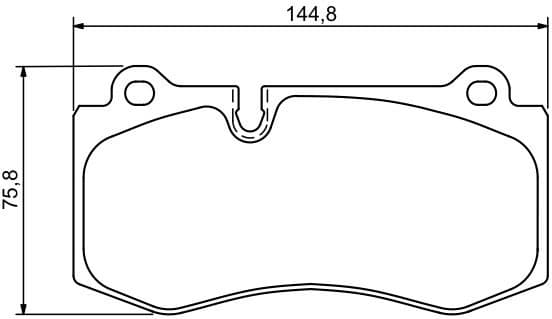 Brake Pad Set, disc brake 0986494167 - image 10