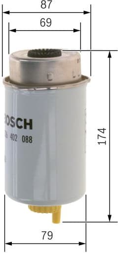 Fuel Filter F026402088 - image 8